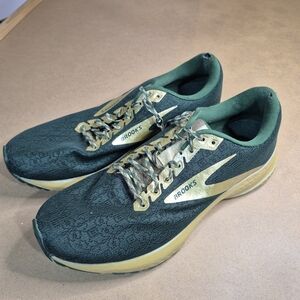 Brooks Launch 7 Men's Green and Gold Running Shoes 253/1472